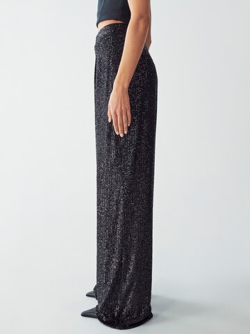 Wide Leg Pantalon 'SADEE ' BWLDR en noir