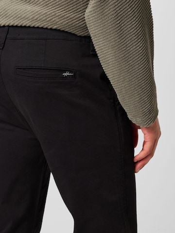 Regular Pantaloni eleganți de la HOLLISTER pe negru