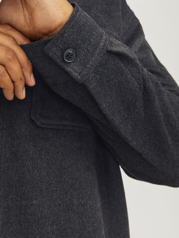 Jack & Jones Plus Comfort fit Overhemd 'JJEBradley Ollie' in Zwart