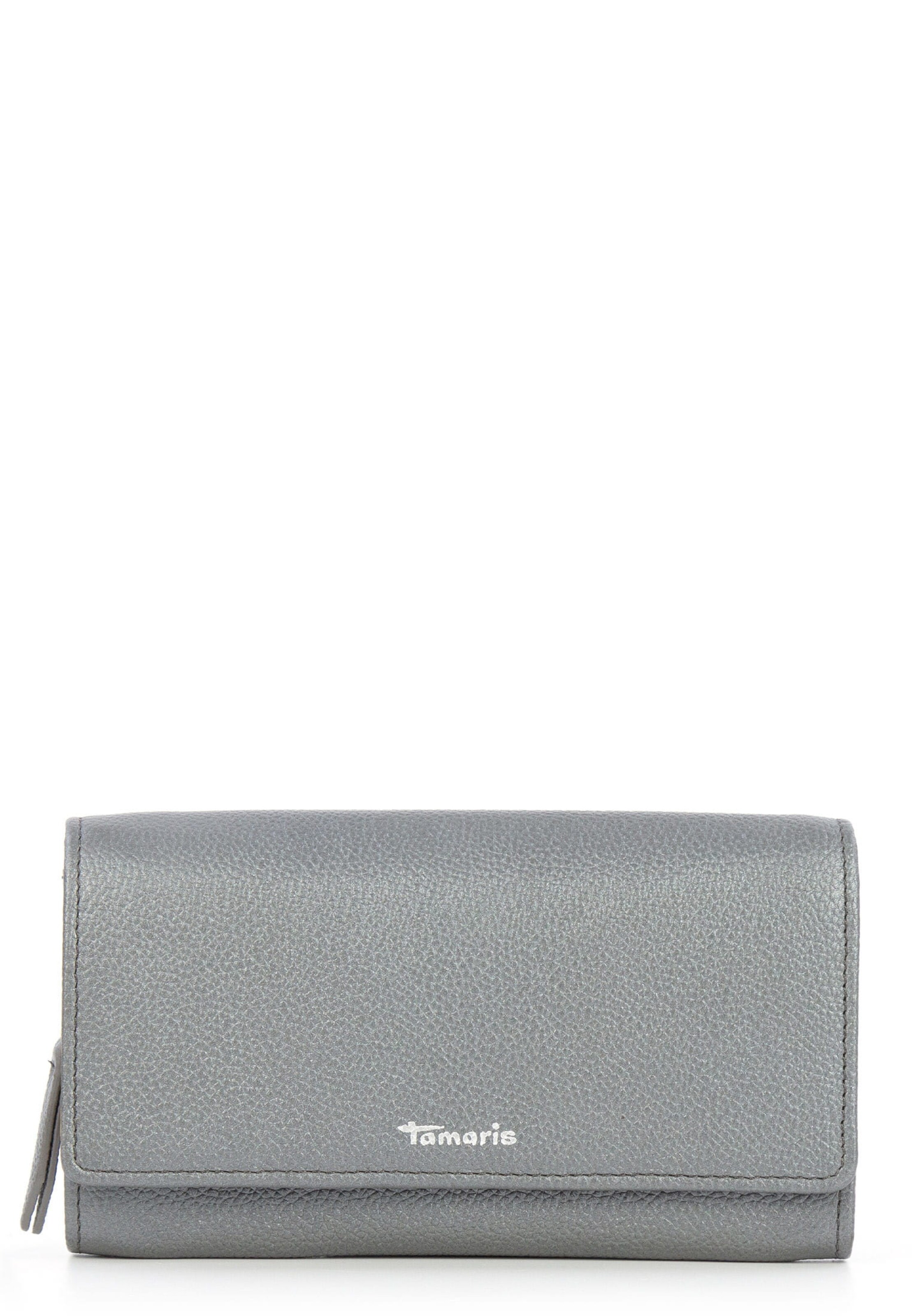 Tamaris Wallet 'Amanda' in Silver: front