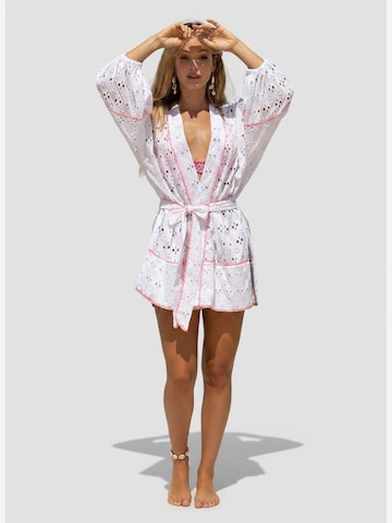 Kimono 'Windy' Miss June en blanc