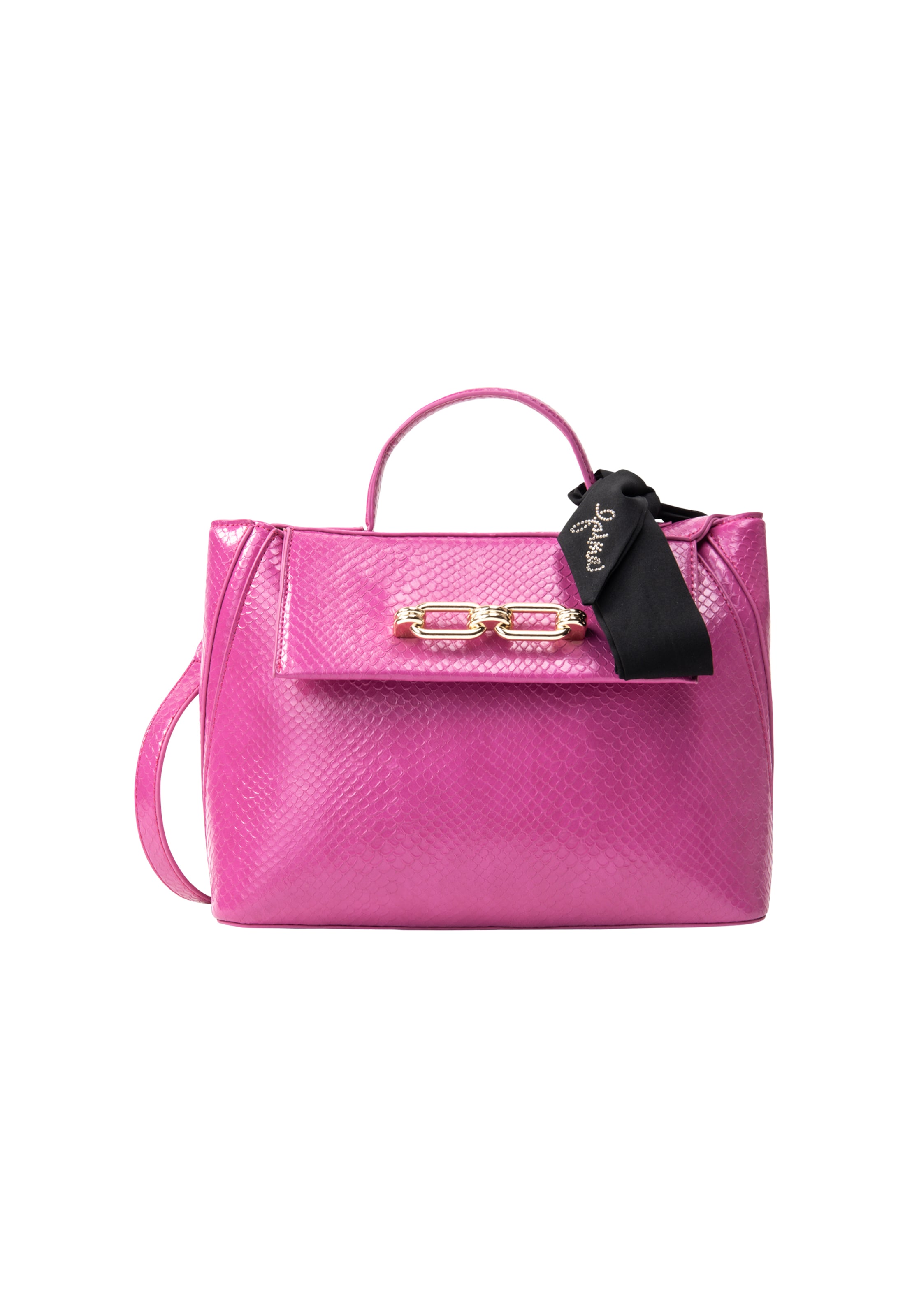 faina Handtasche in Pink: Vorderseite