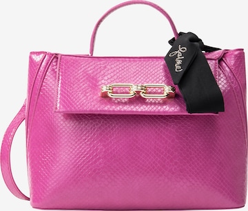 faina Handbag in Pink: front