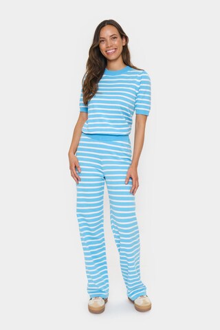SAINT TROPEZ Regular Hose 'MilaSZ' in Blau