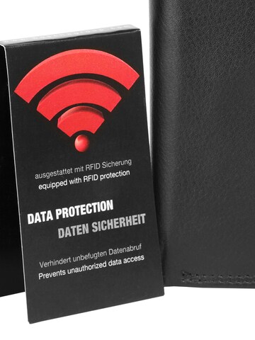 BODENSCHATZ Wallet 'Bodenschatz Geldbörse' in Black