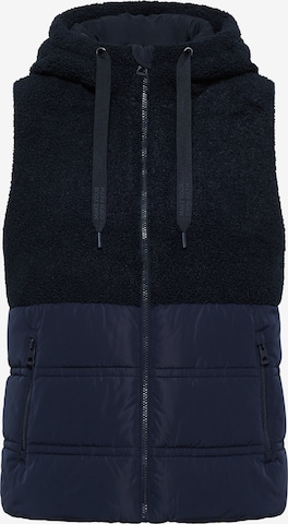 CECIL Vest in Blue: front