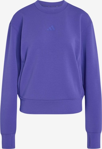 ADIDAS PERFORMANCE Sportief sweatshirt 'D4T' in Lila: voorkant