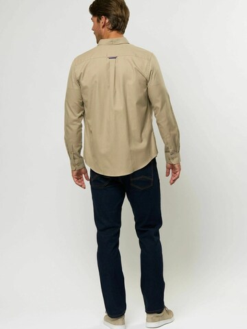 U.S. POLO ASSN. Regular Fit Paita 'Jens' värissä beige