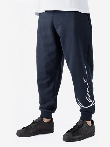 Karl Kani Tapered Pants 'Signature' in Blue