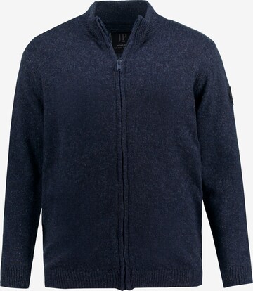 JP1880 Knit Cardigan in Blue: front