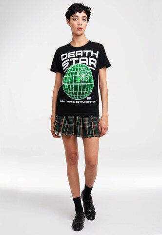 LOGOSHIRT Shirt 'Star Wars - Death Star' in Gemengde kleuren