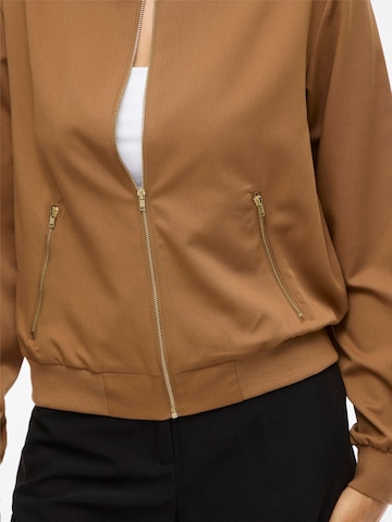 VILA Between-season jacket 'VIBubble' in Brown
