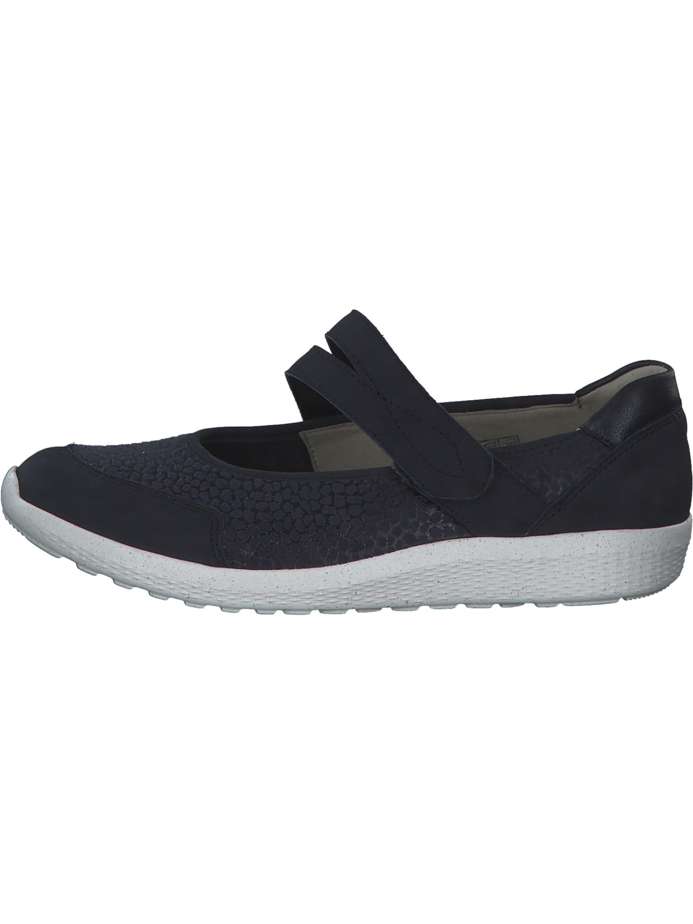 WALDLÄUFER Ballerina met riempjes in Blauw