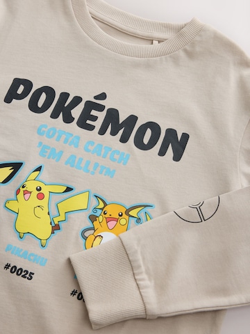 Next Shirt 'Pokémon' in Beige
