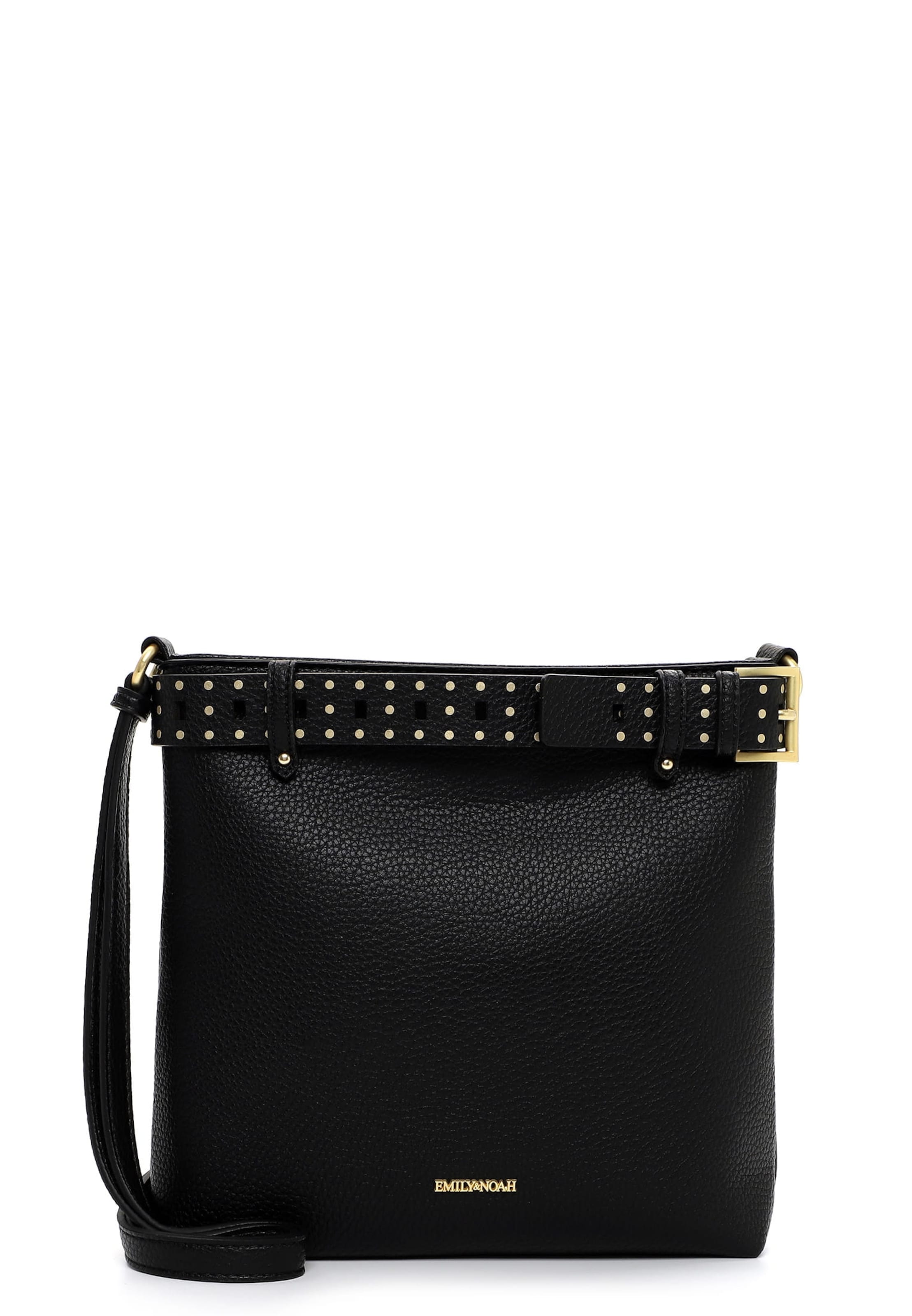 Sac à bandoulière 'Justine' Emily & Noah en noir : devant