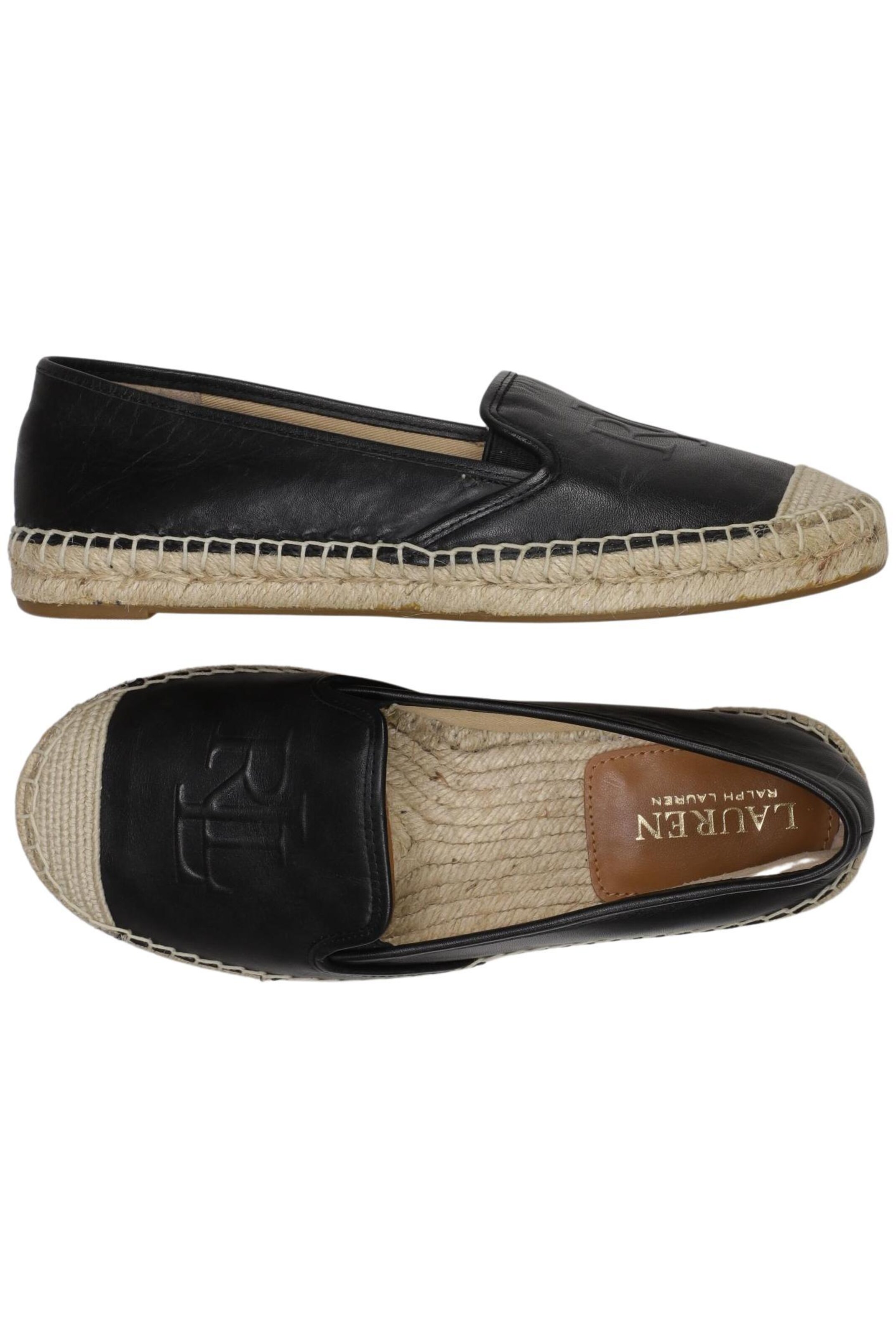 Lauren Ralph Lauren Halbschuh 36 in Schwarz: Vorderseite