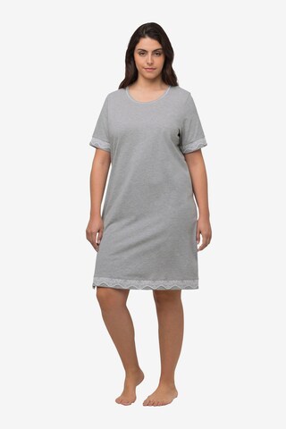 Ulla Popken Nightgown in Grey: front