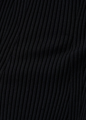MANGO Pletené šaty 'Goletas' - Čierna