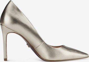 Tamaris Heart & Sole Pumps in Gold