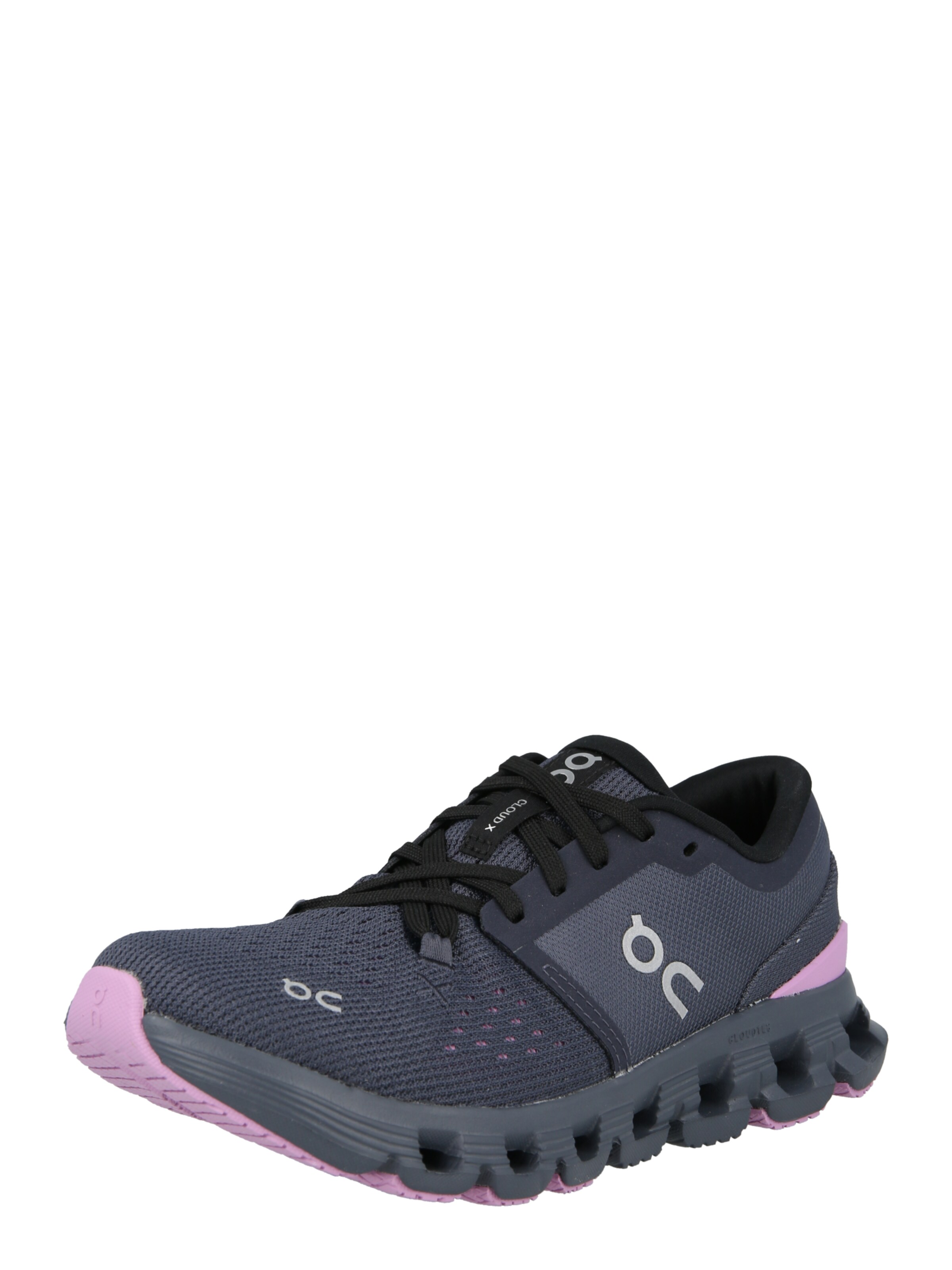 Chaussure de course On en bleu : devant