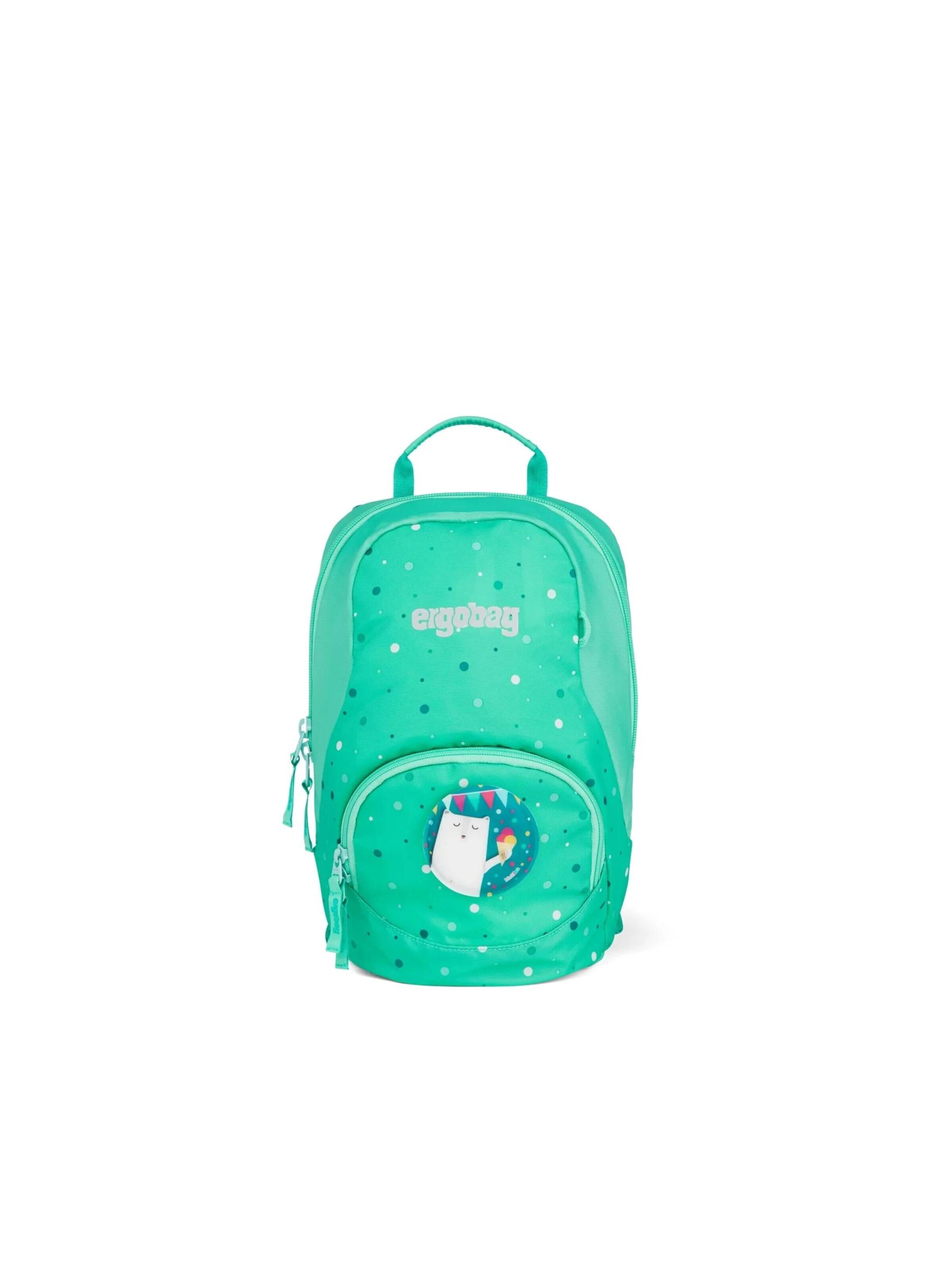 ergobag Backpack 'Kinderrucksack Ease Small' in Green