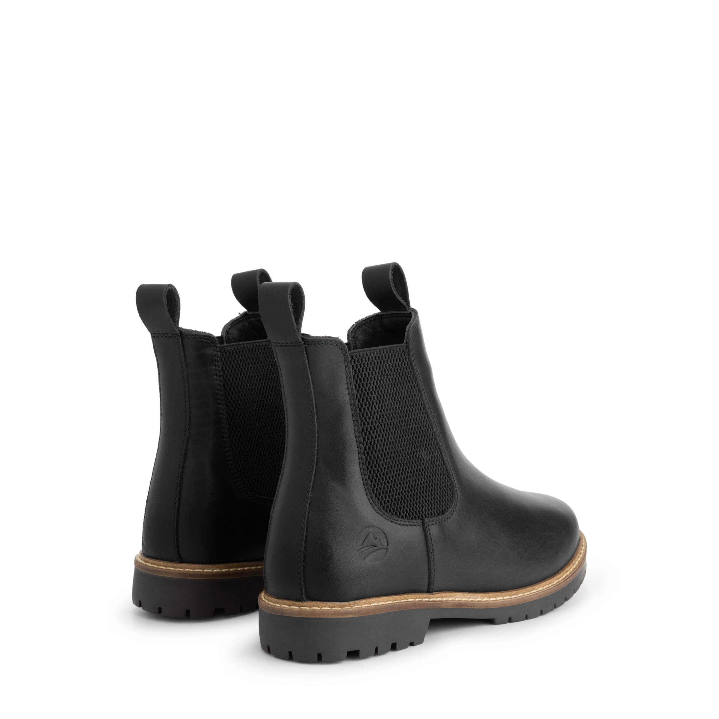 Travelin Chelsea boots 'Ringsaker' in Zwart