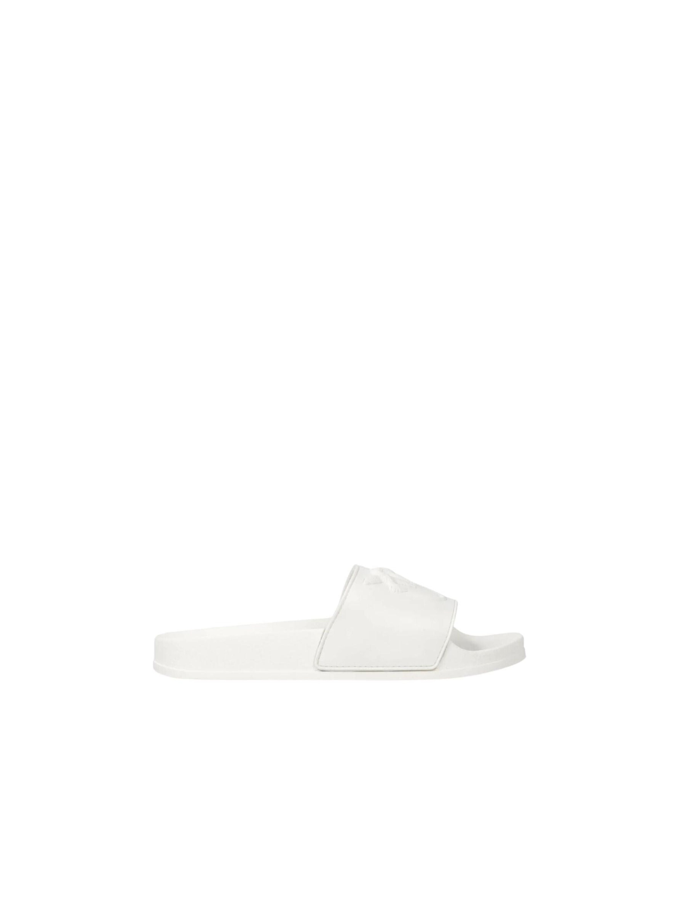 PINKO Kapcie 'PINKO DILLY 01 SLIPPER RUBBERIZED Scarpe' w kolorze biały
