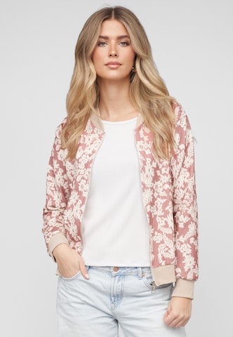 Giacca di mezza stagione di Cloud5ive in rosa: frontale