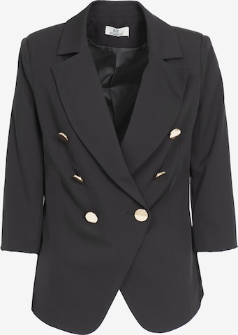 Influencer Blazer in Black: front