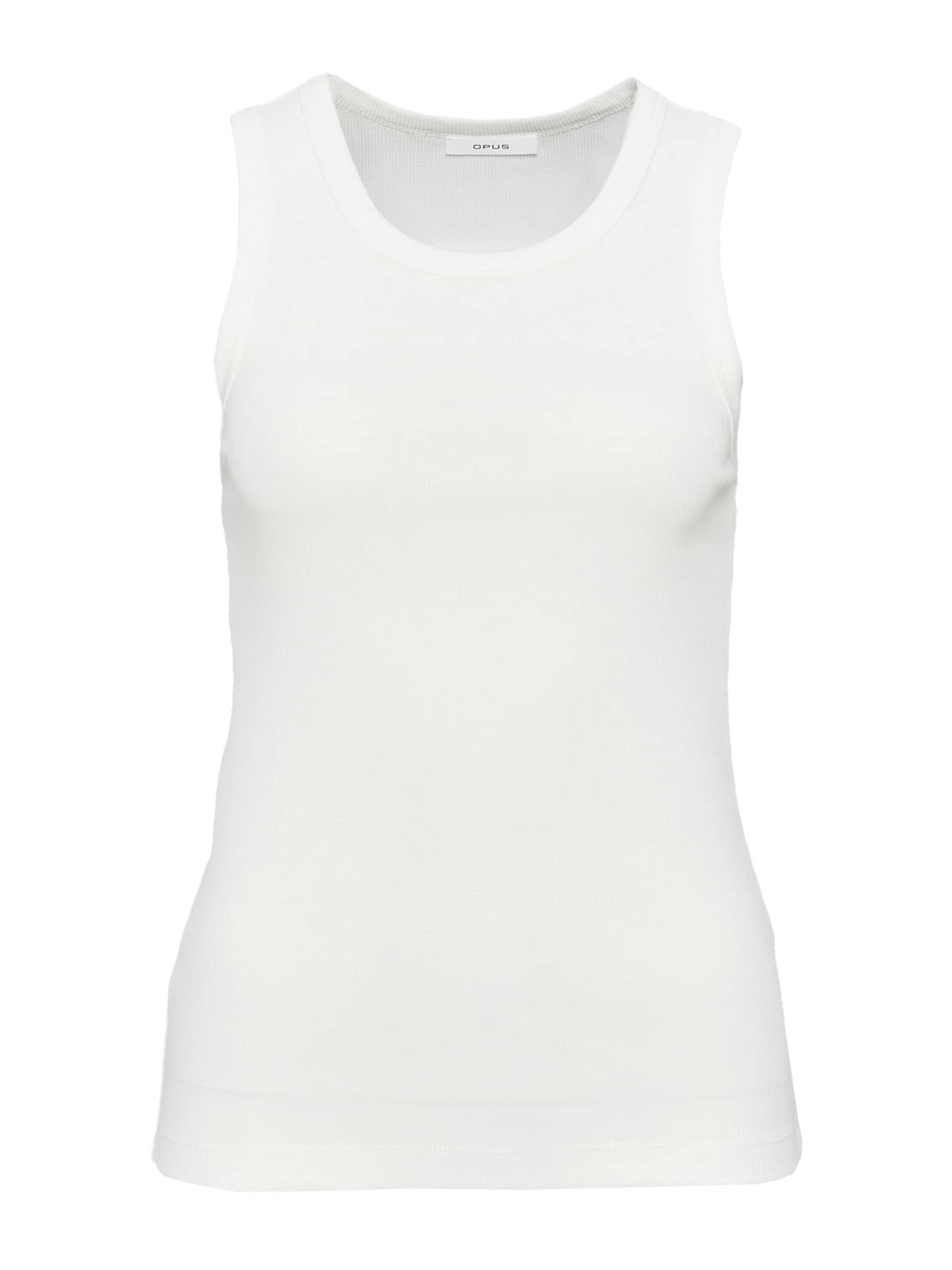 Haut 'Ilesso' OPUS en blanc : devant