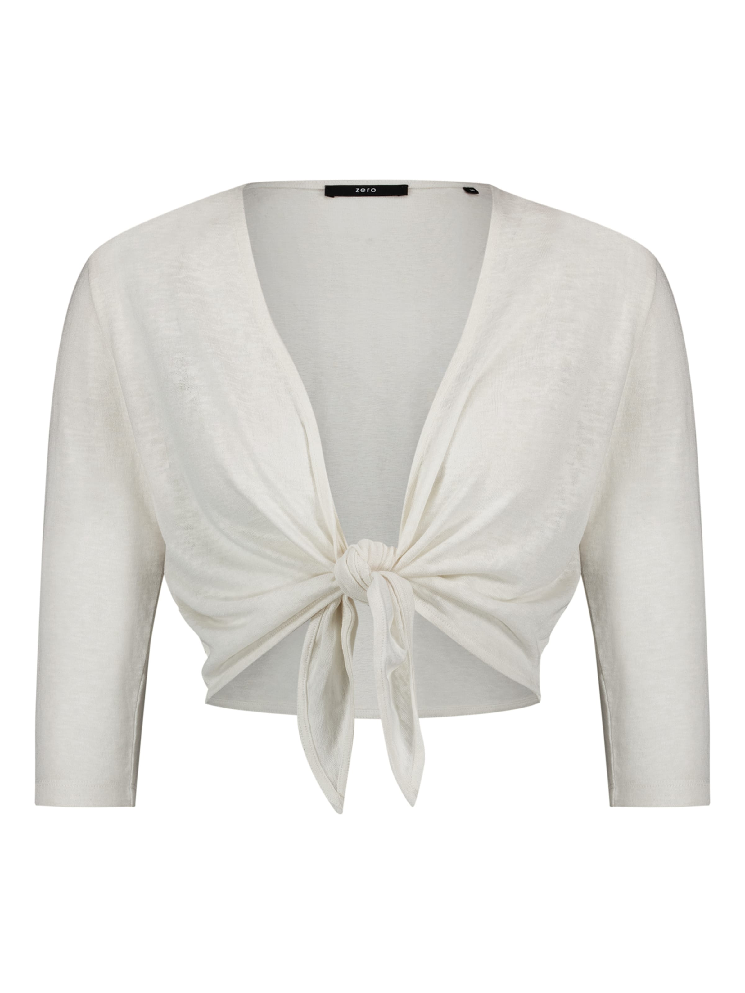 zero Sweat jacket in White: front