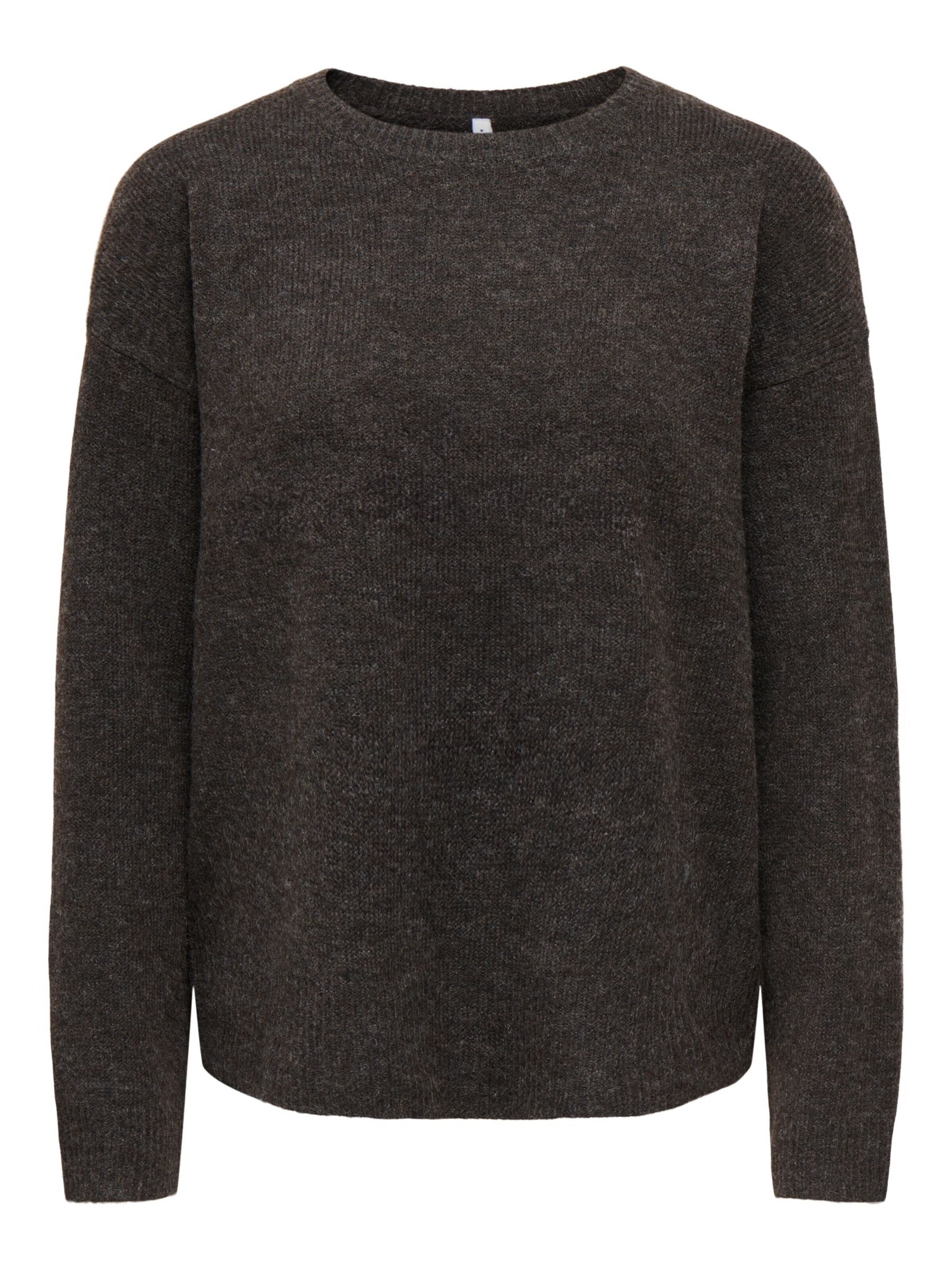Pull-over 'ONLOLIVIA' ONLY en marron : devant