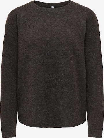 Pull-over 'ONLOLIVIA' ONLY en marron : devant