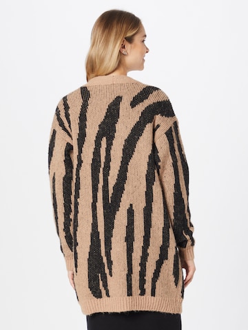 VERO MODA Knit cardigan 'ZELMA' in Brown