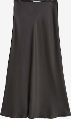 ARMEDANGELS Rock LENOVAA SATIN in Grau: Vorderseite