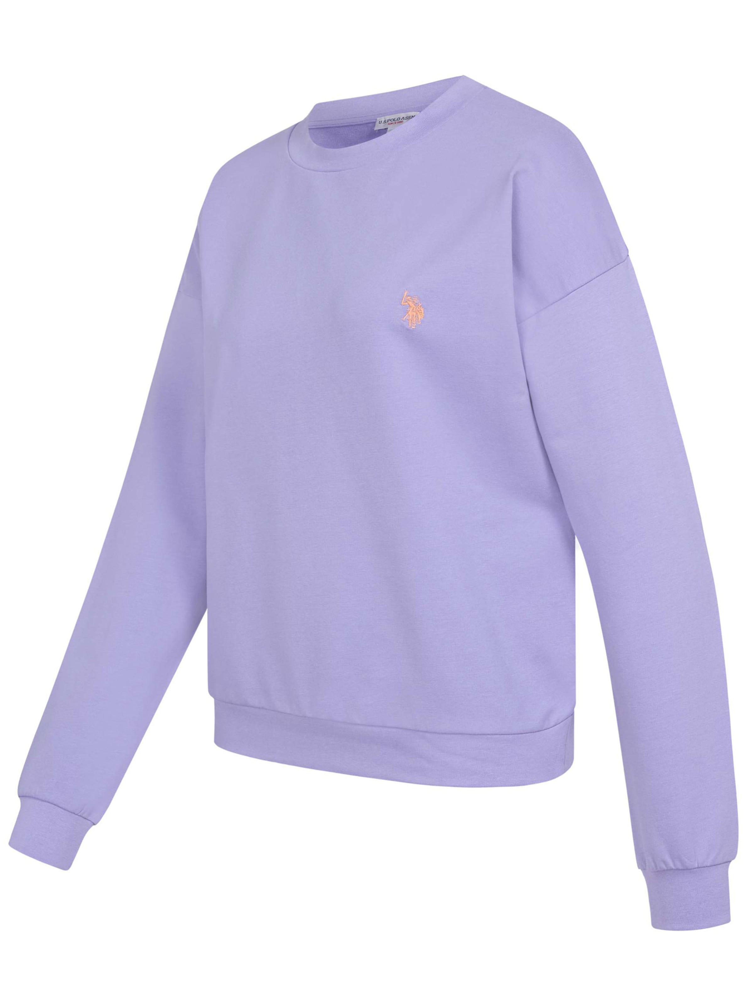 U.S. POLO ASSN. Sweatshirt in Lila