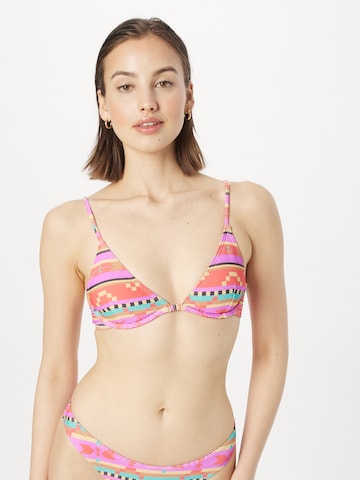 BILLABONG - Triángulo Top de bikini 'BAJA' en rojo: frente