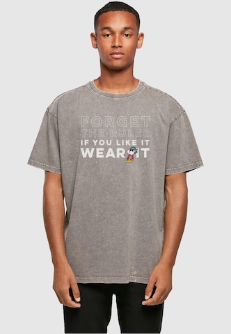 T-Shirt 'Peanuts - If You Like It Wear It' Merchcode en gris : devant