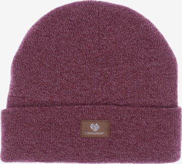 Ragwear Hat & Cap in One size in Red: front