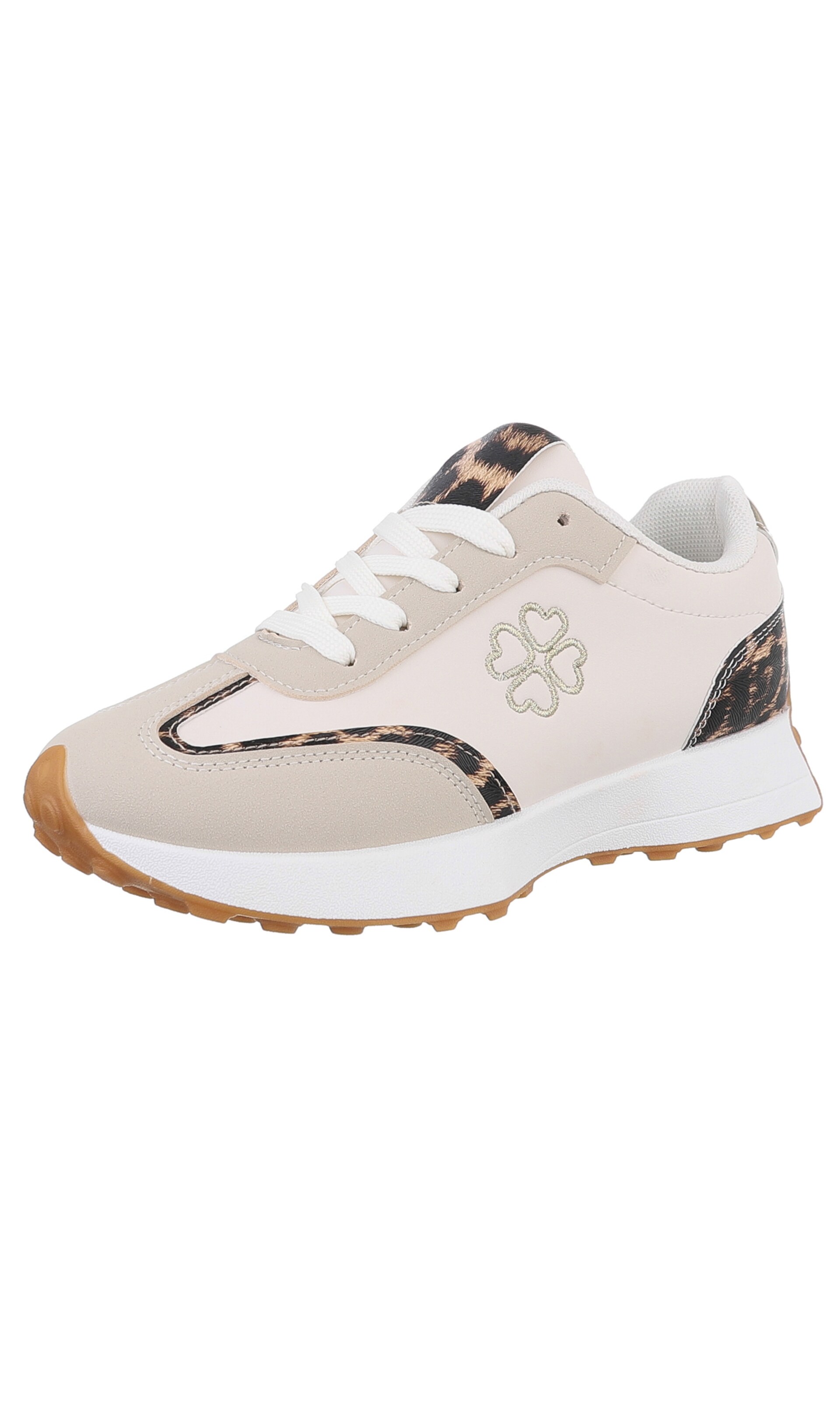 Ital-Design Sneakers in Beige / Light beige / Brocade / Black, Item view