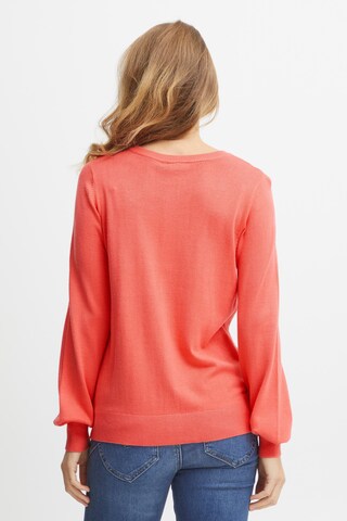 Cardigan Fransa en orange