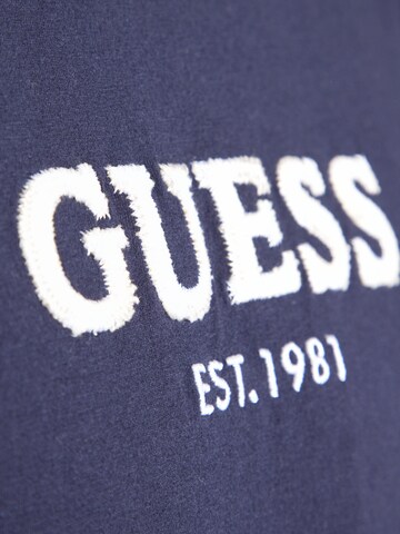 GUESS - Camiseta en azul