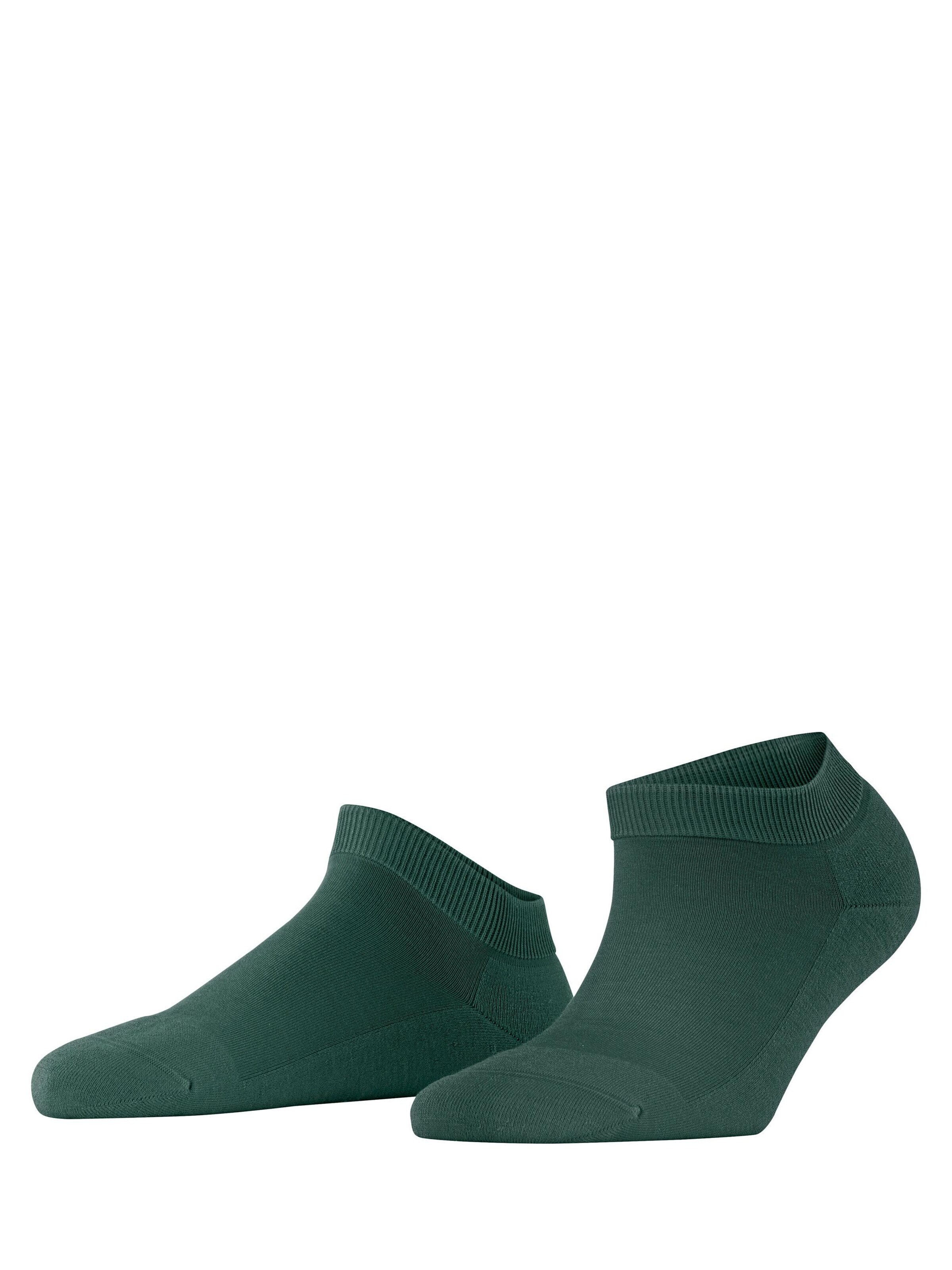 FALKE Füßlinge 'ClimaWool'‌‌‌‌‌‌ in Grün: Vorderseite