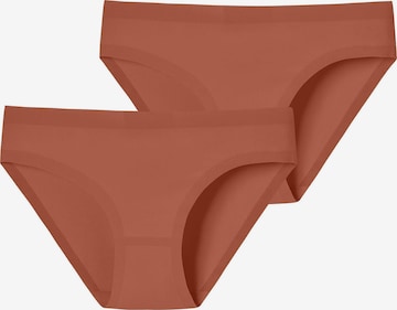 Slip ' Invisible Cotton ' SCHIESSER en beige : devant