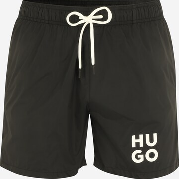 Shorts de bain 'PAOL' HUGO en noir : devant