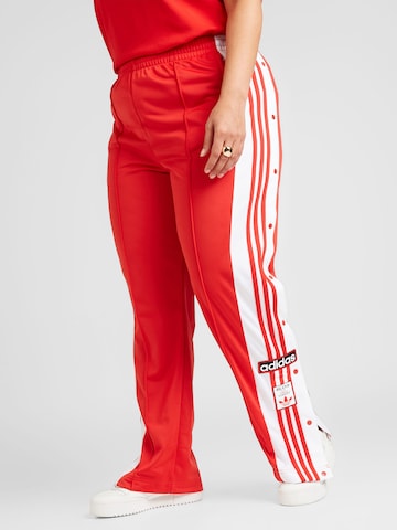 ADIDAS ORIGINALS Regular Pants 'Adibreak' in Red: front