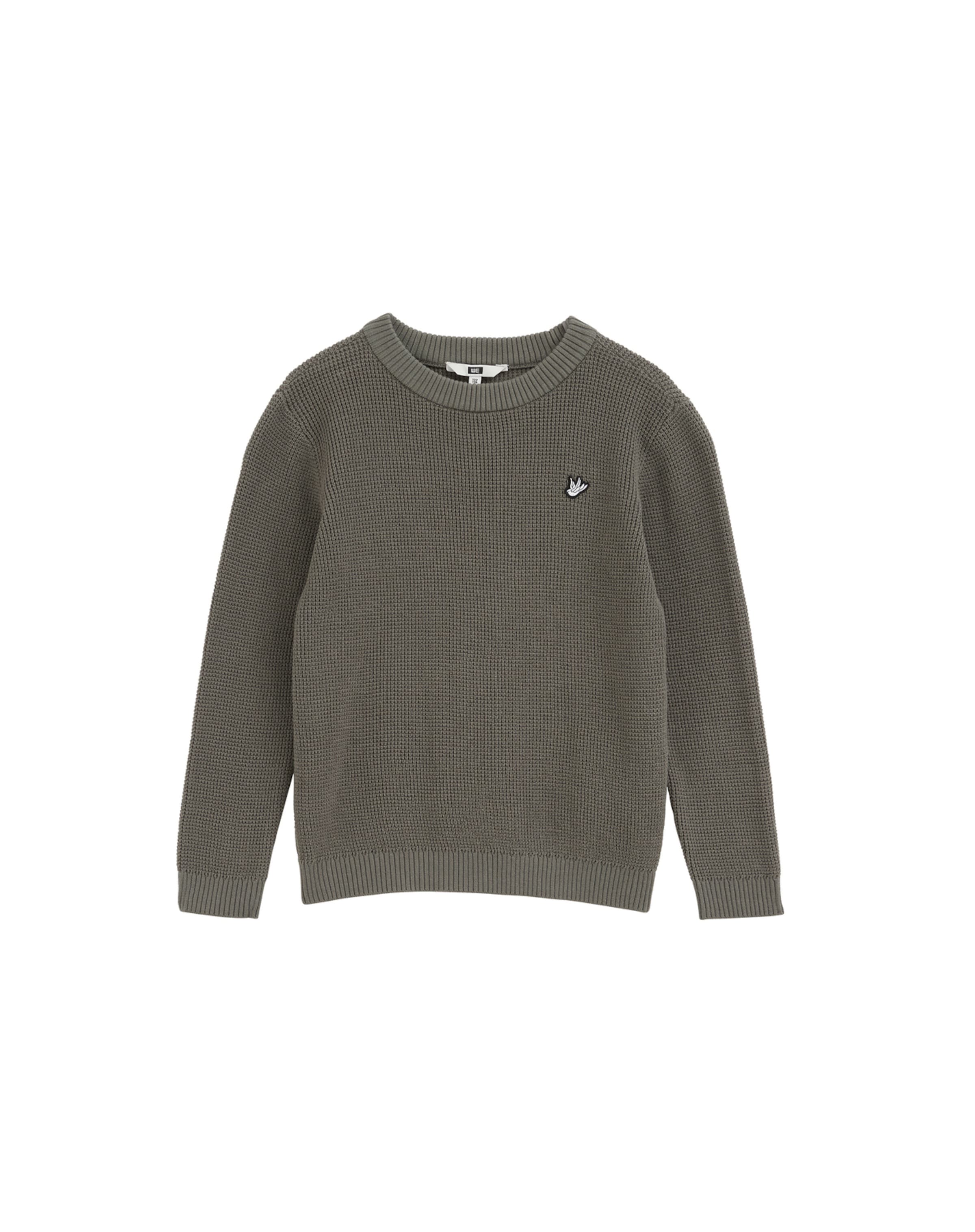 WE Fashion Sweater in Green: front