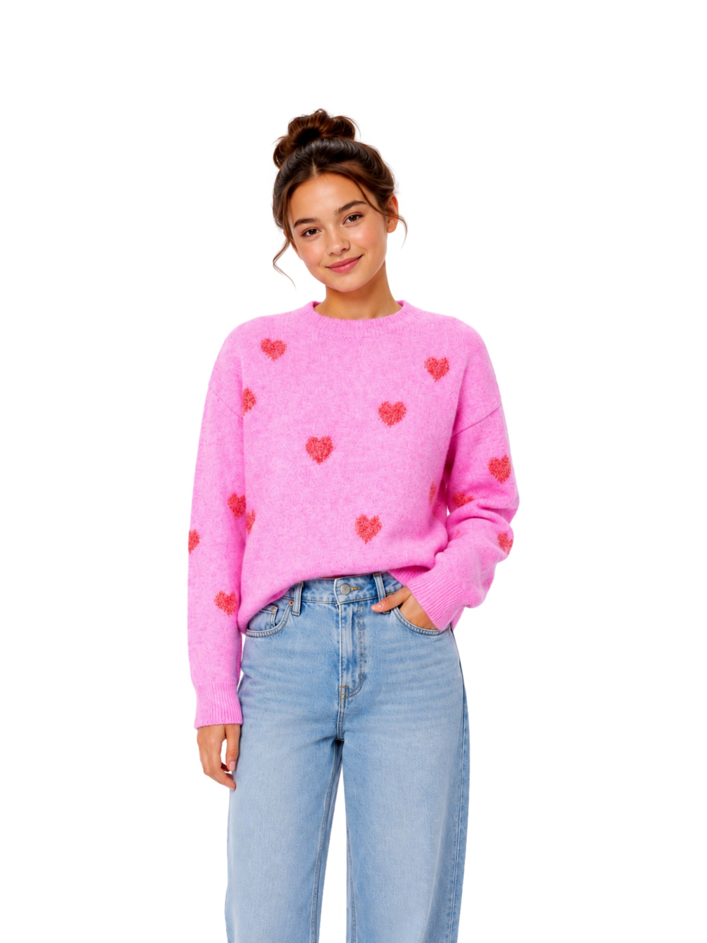 Pull-over 'KOGRica' ONLY GIRLS en rose