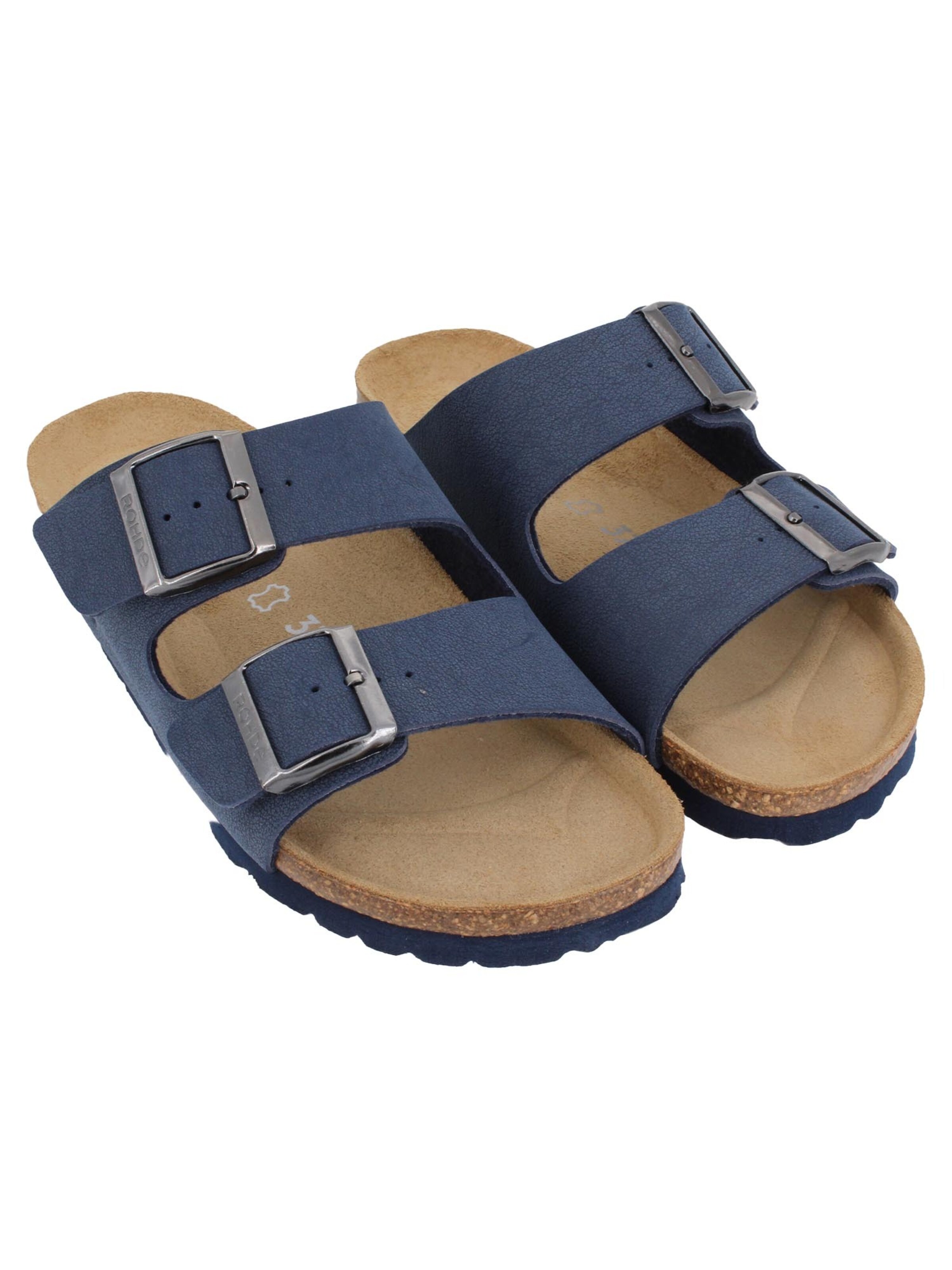 ROHDE Mules 'Alba' in Blue