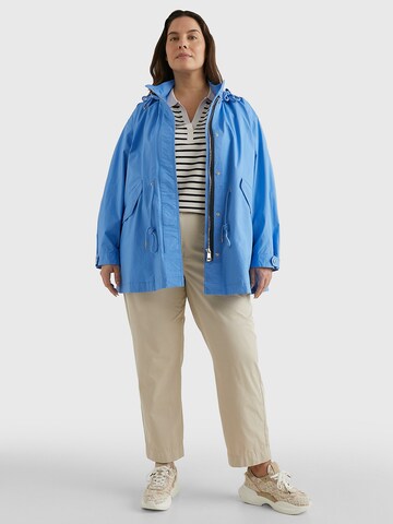 Tommy Hilfiger Curve Between-Seasons Parka in Blue